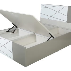 Grey geometric dbed storage