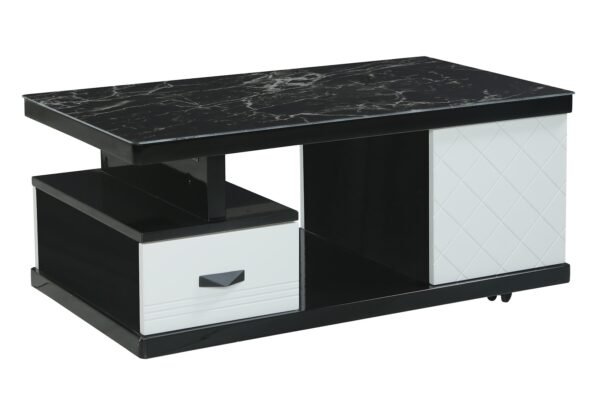 black marble center table