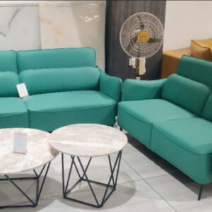 green sofa set