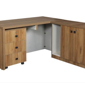 wooden office desk