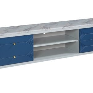 Blue tv unit