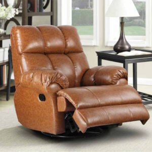 brown recliner