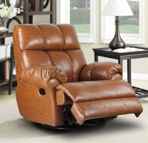 brown recliner