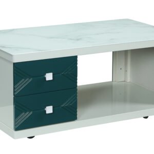 green marble top side